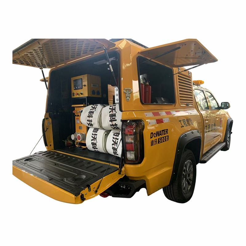 Camion mobil cu pompa de drenaj