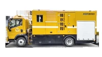 Camion cu pompa de deshidratare