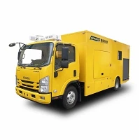 Camion mobil cu pompa